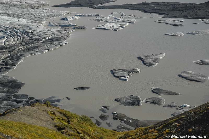 Gletschersee im Skaftafell-Nationalpark
