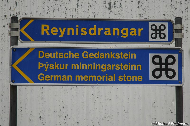 Wegweiser Deutscher Gedenkstein