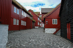 Regierungsviertel in Tórshavn