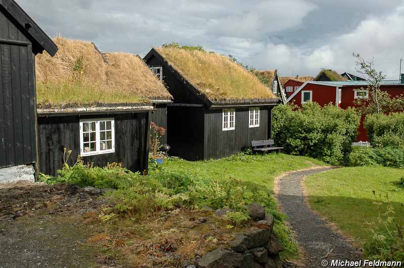 Tórshavn Altstadt auf Tinganes