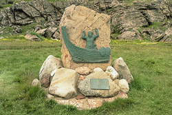 Denkmal für Erik der Rote in Südgrönland