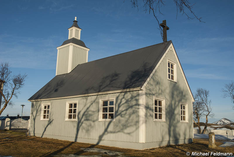 Kirche bei Skútustaðir