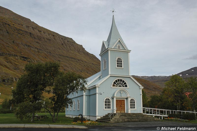 Seyðisfjörður Kirche