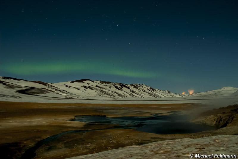 Polarlichter Námaskarð