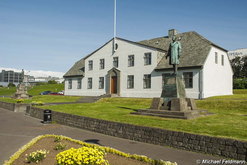 Reykjavik Regierungsgebäude