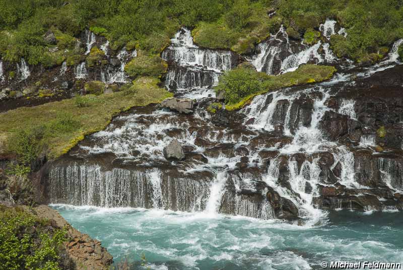 Wasserfälle Hraunfossar