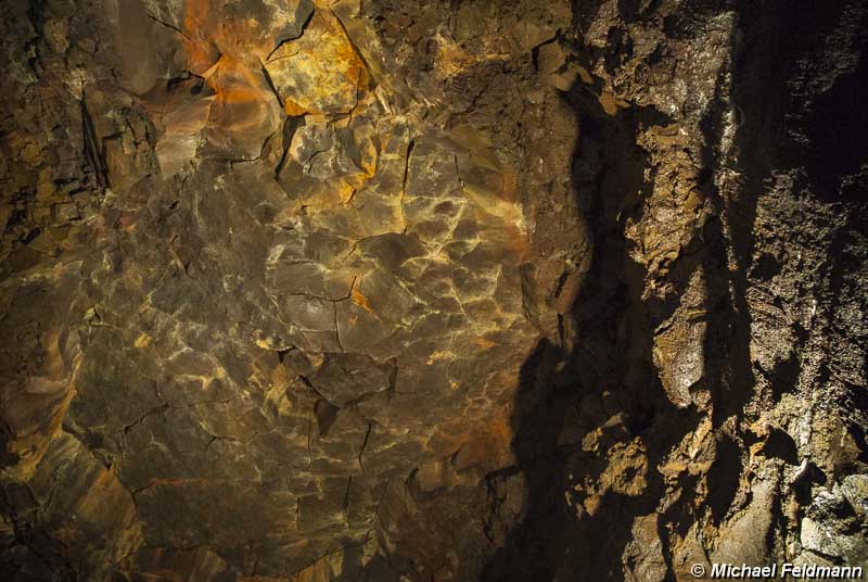 Höhle Viðgelmir Basaldecke