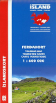 Island Touring Map Ferðakort